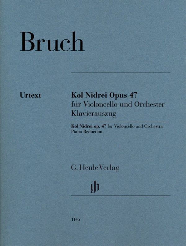 Bruch: Kol Nidrei op. 47 for Cello & Piano