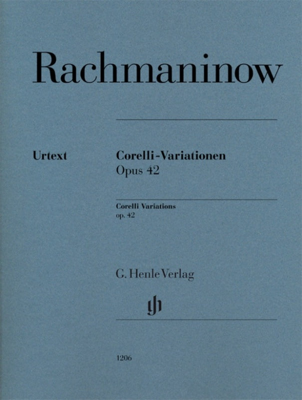 Rachmaninoff: Corelli Variations op. 42 Piano Solo