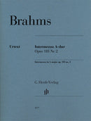 Brahms: Intermezzo in A Major Op 118 No 2 Piano Solo