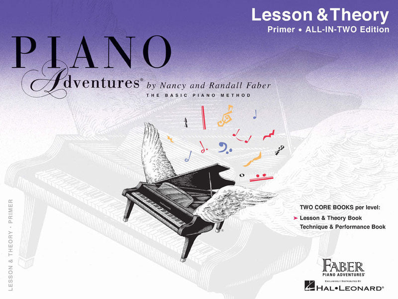 Piano Adventures All-In-Two Lesson & Theory - Primer Level