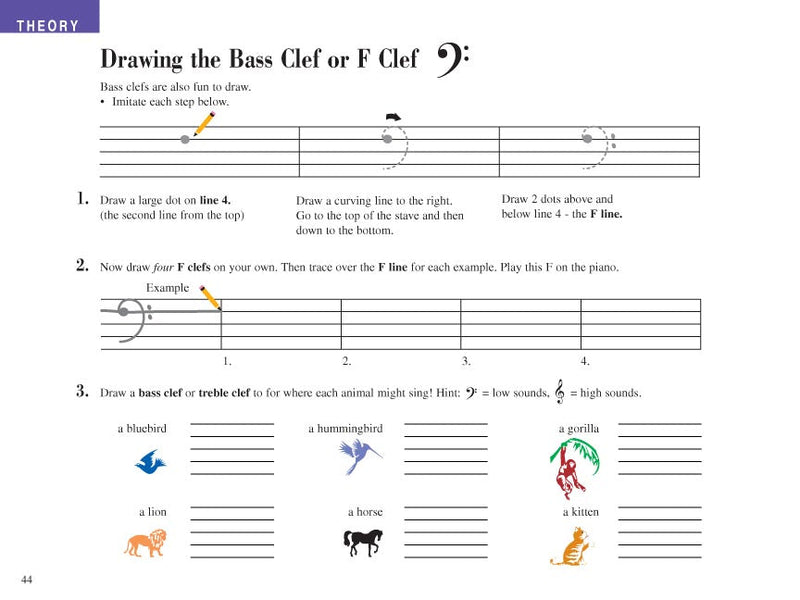 Piano Adventures All-In-Two Lesson & Theory - Primer Level