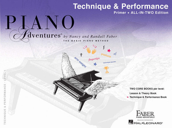 Piano Adventures All-In-Two Technique & Performance Book - Primer Level