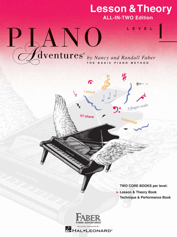 Piano Adventures All-In-Two Lesson & Theory - Level 1