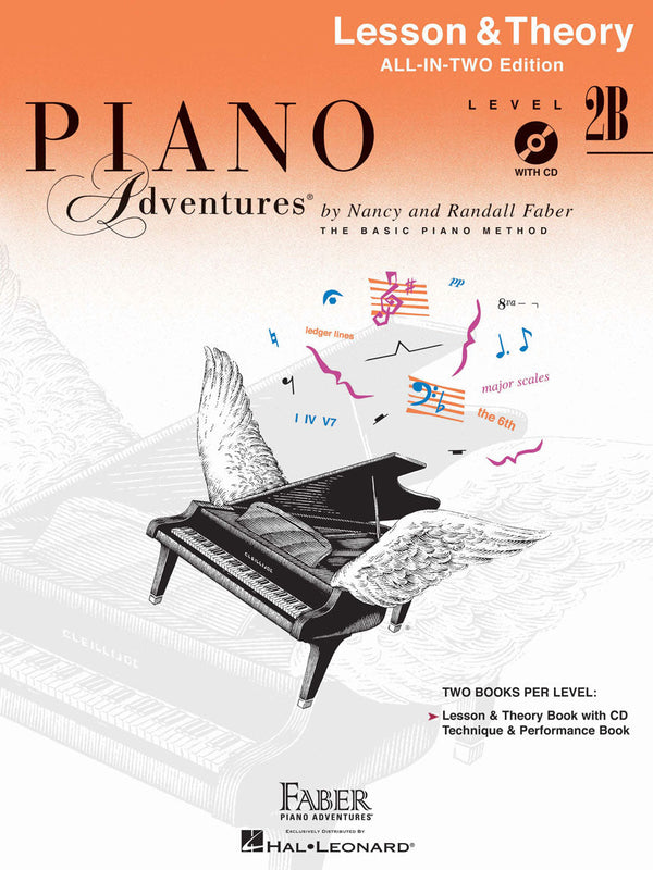 Piano Adventures All-In-Two Lesson & Theory - Level 2B