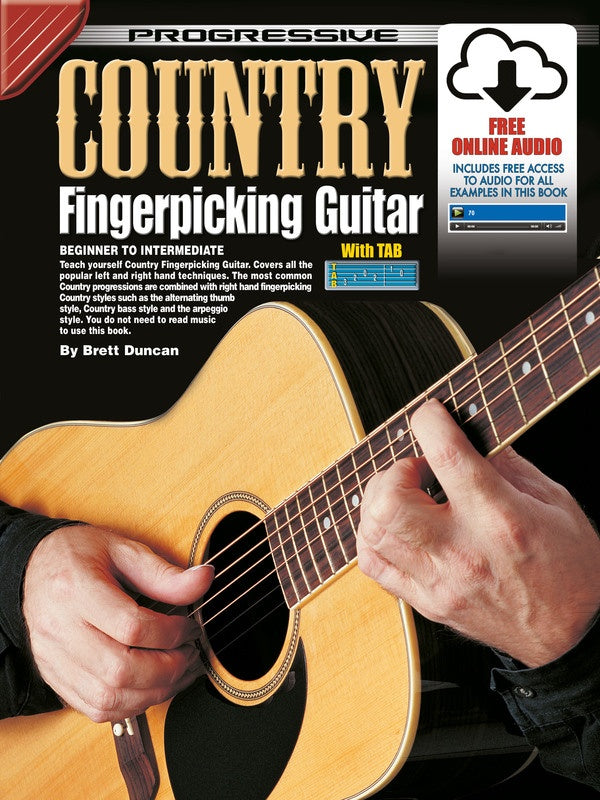 Progressive Country Fingerpicking Guitar Method