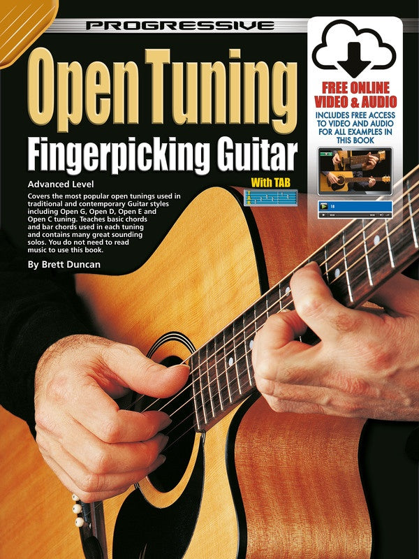 Progressive Open Tuning Fingerpicking Guitar