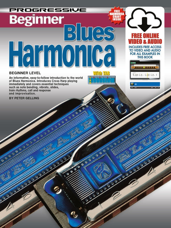 Progressive Beginner Blues Harmonica