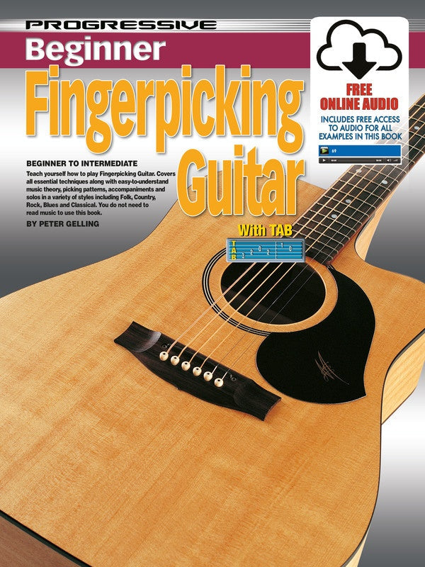 Progressive Beginner Fingerpicking Guitar