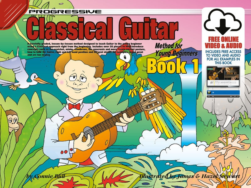 Progressive Classical Guitar Method for Young Beginners Book 1