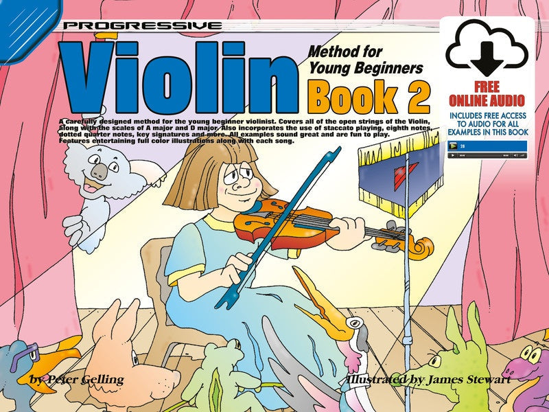 Progressive Violin Method for Young Beginners Book 2