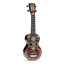 Mahalo Art Series Soprano Ukulele 'Black Skull'