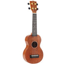 Mahalo Java Series Soprano Ukulele, Transparent Brown