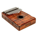Mahalo 17-Note Wooden Kalimba, Flame 'Koa'