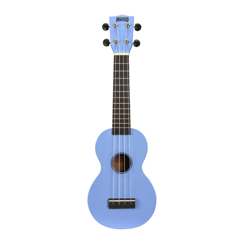 Mahalo MR1 Rainbow Series Soprano Ukulele, Light Blue