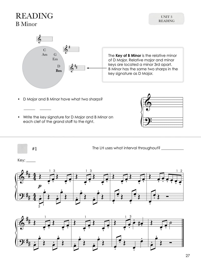 Piano Safari - The Advancing Pianist: Sight Reading Book 1