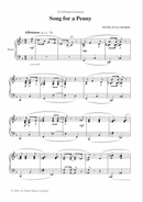 Sculthorpe: Song For a Penny (Piano Solo)