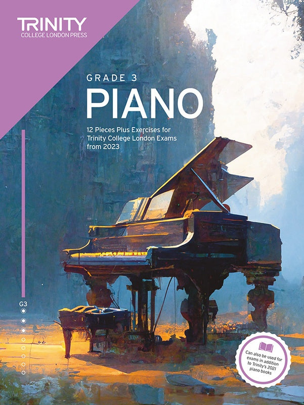 Trinity Piano Exam Pieces Plus Exercises from 2023, Grade 3