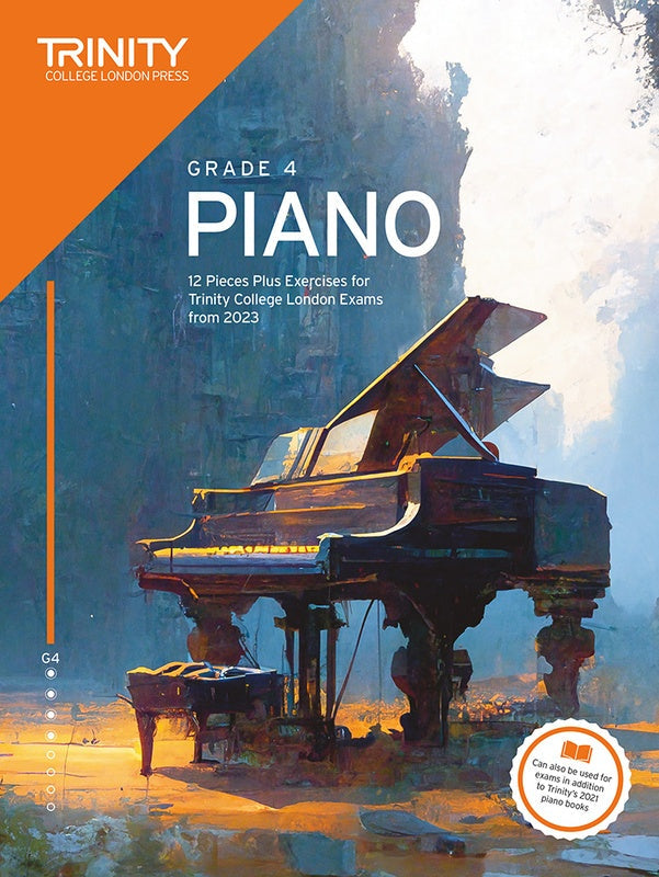 Trinity Piano Exam Pieces Plus Exercises from 2023, Grade 4