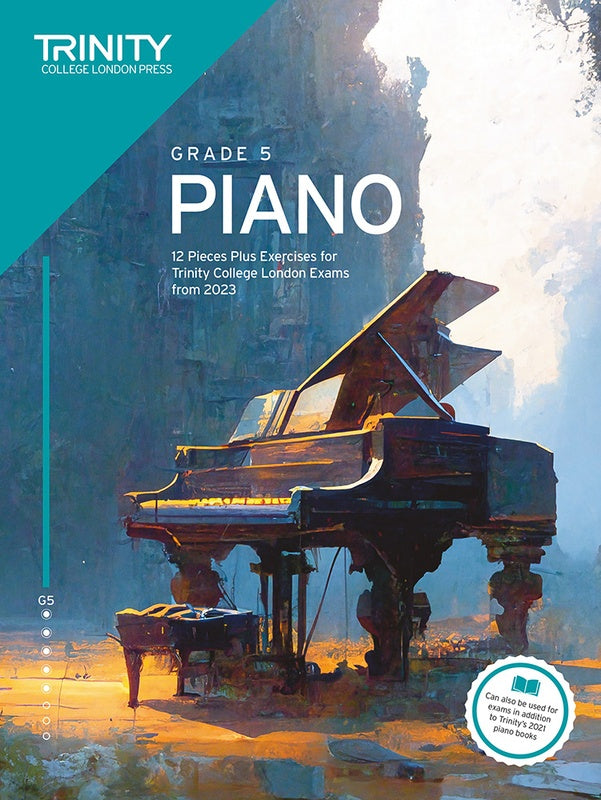 Trinity Piano Exam Pieces Plus Exercises from 2023, Grade 5