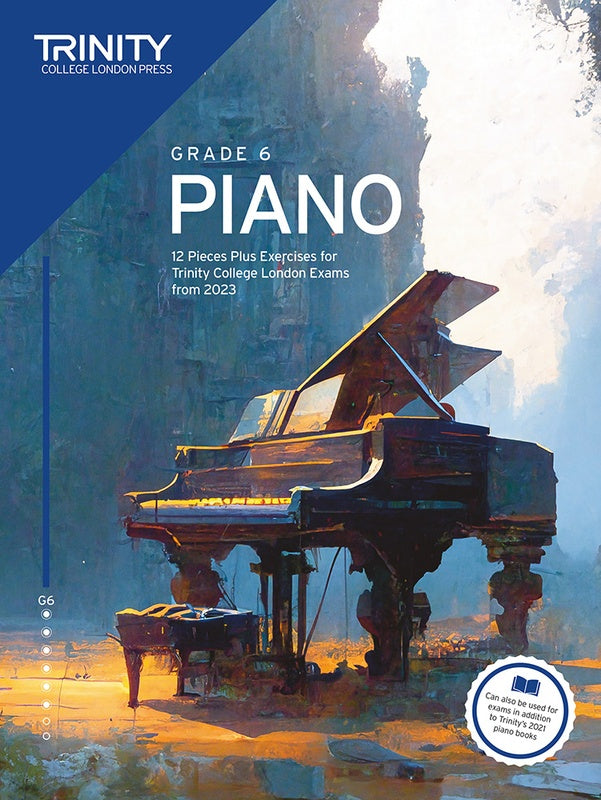 Trinity Piano Exam Pieces Plus Exercises from 2023, Grade 6