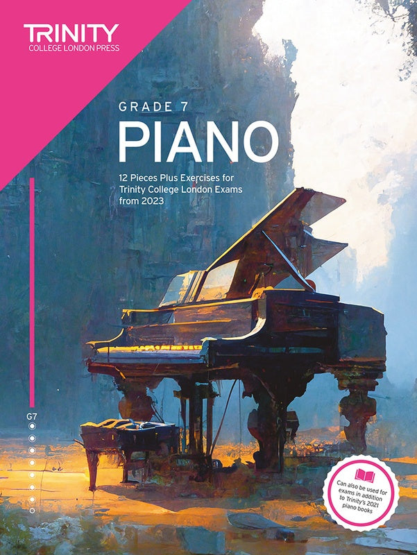 Trinity Piano Exam Pieces Plus Exercises from 2023, Grade 7