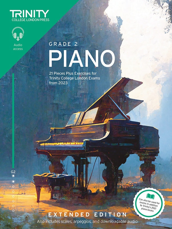 Trinity Piano Exam Pieces Plus Exercises from 2023, Grade 2