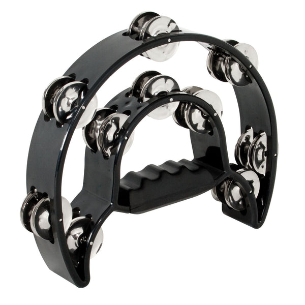 Mano Percussion Double Half Moon Tambourine