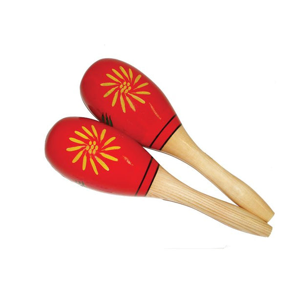 Mano Percussion 9.5" Wooden Maracas