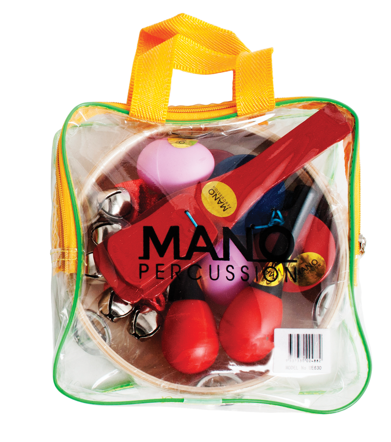 Mano Percussion 6-Piece Percussion Set with Bag