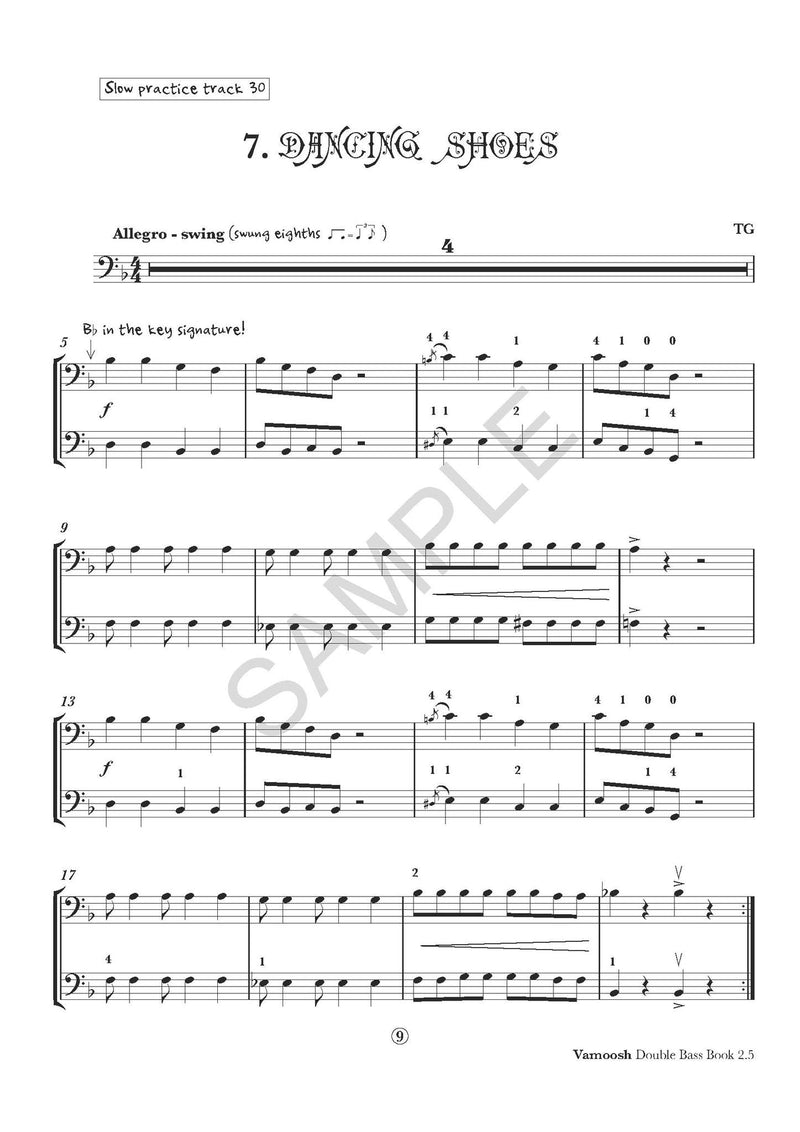 Vamoosh Double Bass Book 2.5