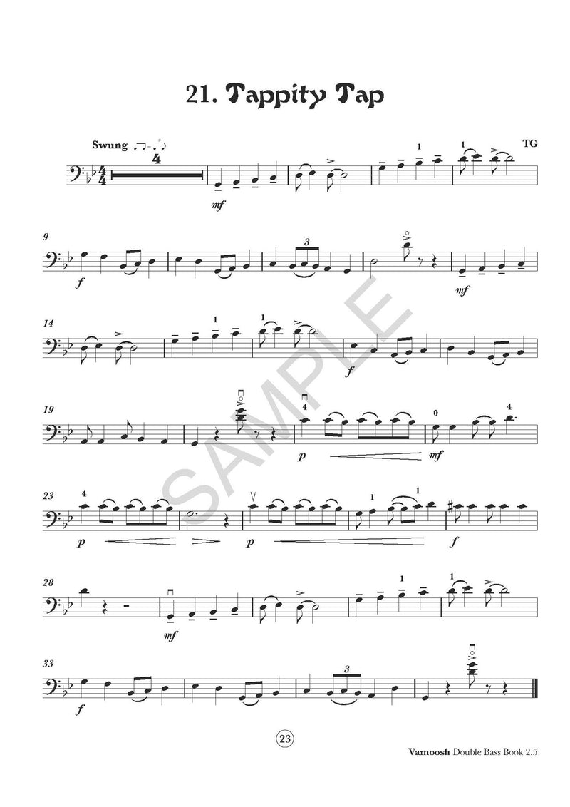 Vamoosh Double Bass Book 2.5