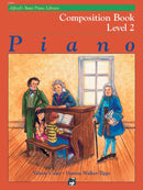 Alfred's Basic Piano Library: Composition Book 2