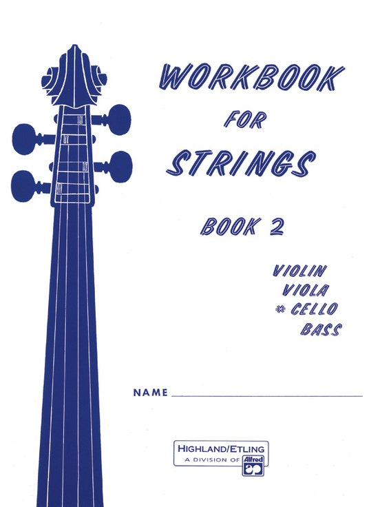 Workbook for Strings, Cello Book 2