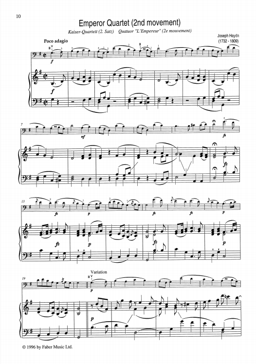 First Repertoire for Cello, Book Three