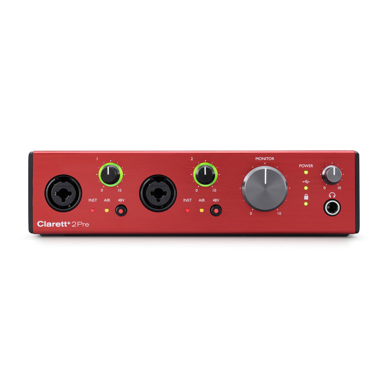 Focusrite Clarett+ 2Pre USB-C Audio Interface