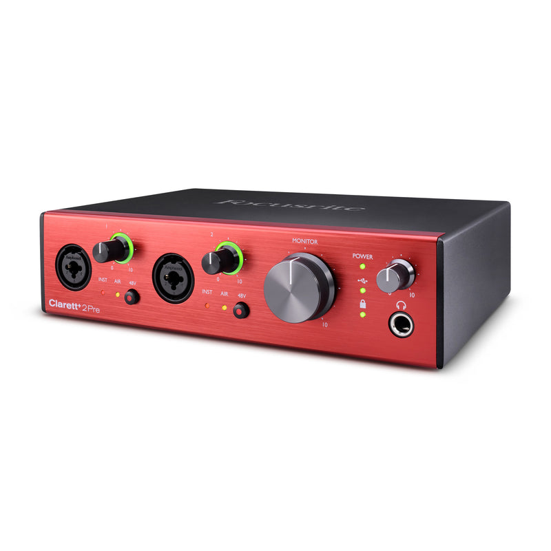 Focusrite Clarett+ 2Pre USB-C Audio Interface