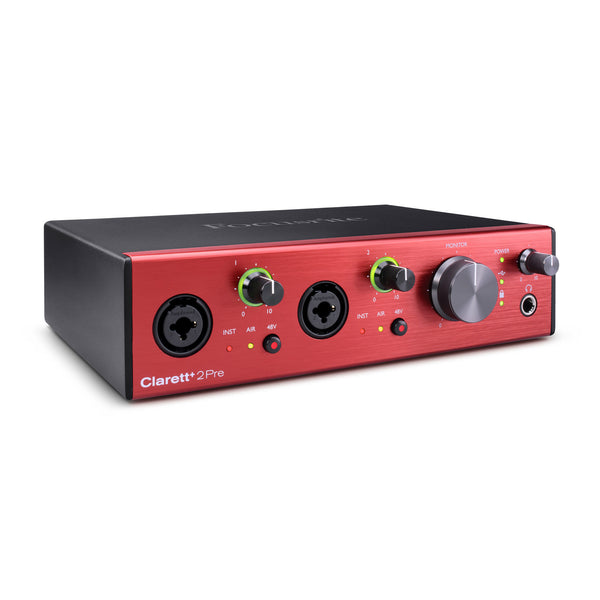 Focusrite Clarett+ 2Pre USB-C Audio Interface