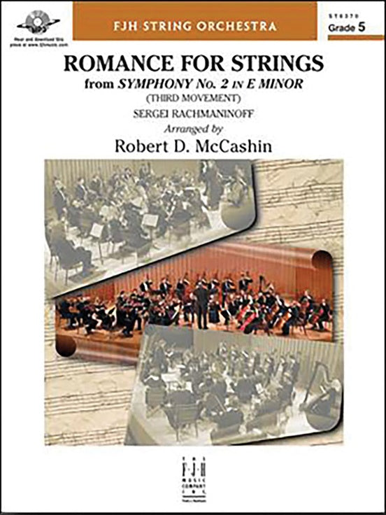 Romance for Strings - Rachmaninoff arr. Robert D. McCashin (Grade 5)
