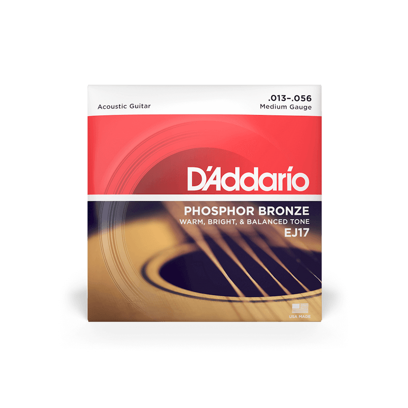 D'Addario Phosphone Bronze Acoustic Guitar Strings