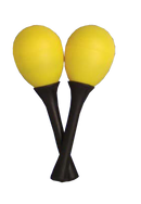 Mano Percussion EM120 5" Egg Maracas, Various Colours