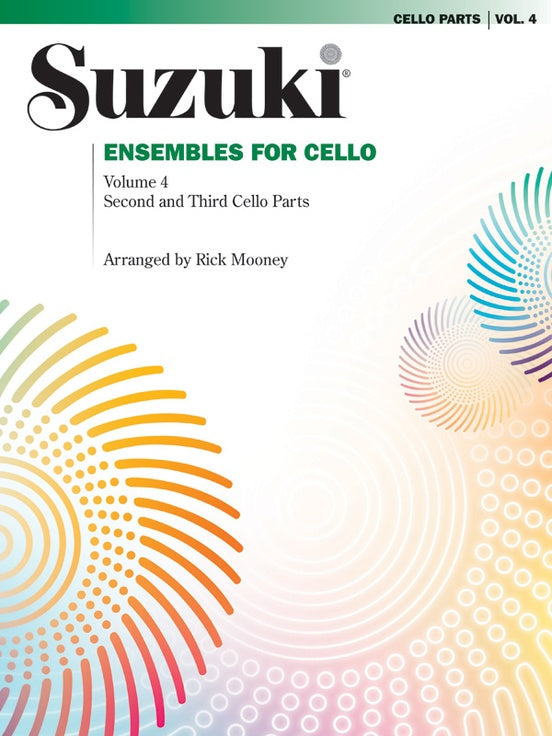 Suzuki Ensembles for Cello, Volume 4