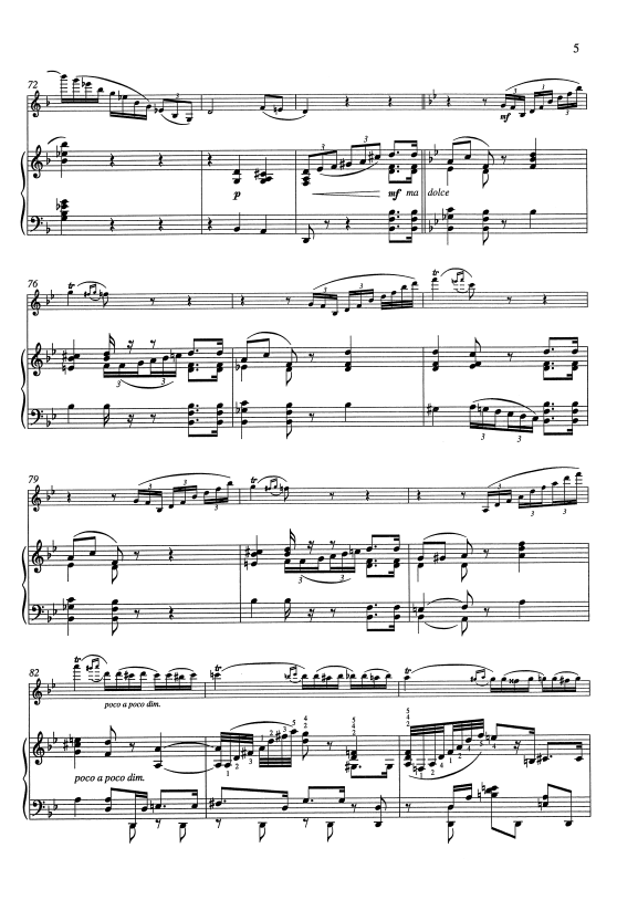 Tchaikovsky: Souvenir d'un Lieu Cher for Violin and Piano, Op 42