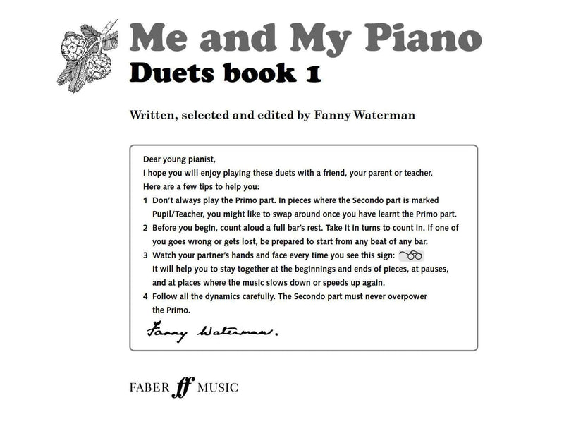 Me and My Piano Duets Book 1