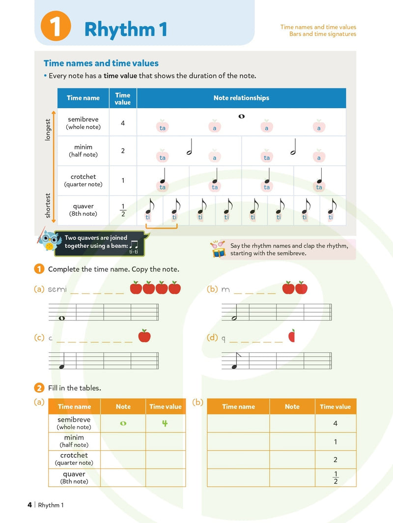 Music Theory for Young Musicians Grade 1