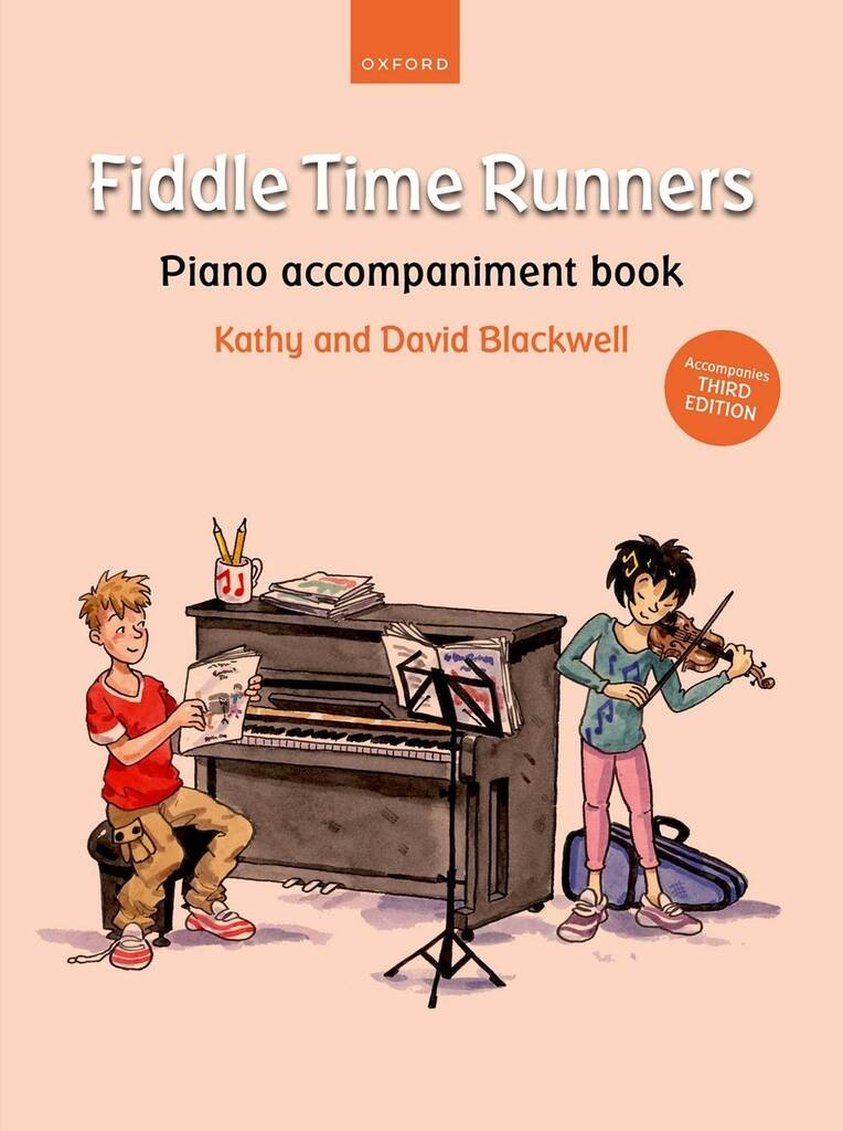 Fiddle Time Runners, Piano Accompaniment Book