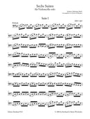 Bach: Six Suites BWV 1007-1012 for Solo Cello (Urtext with Facsimile)