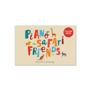 Piano Safari Friends Sticker Book