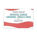 Piano Safari Interval Cards 1