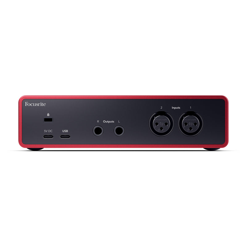 Focusrite Scarlett 2i2 (4th Gen) 2-in/2-out USB Audio Interface