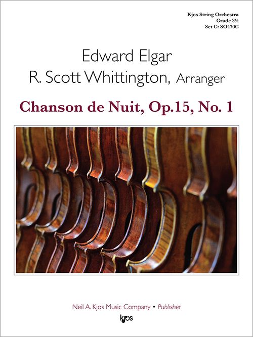 Chanson de Nuit, Op. 15, No. 1 - Elgar arr. Whittington (String Orchestra Grade 3.5)